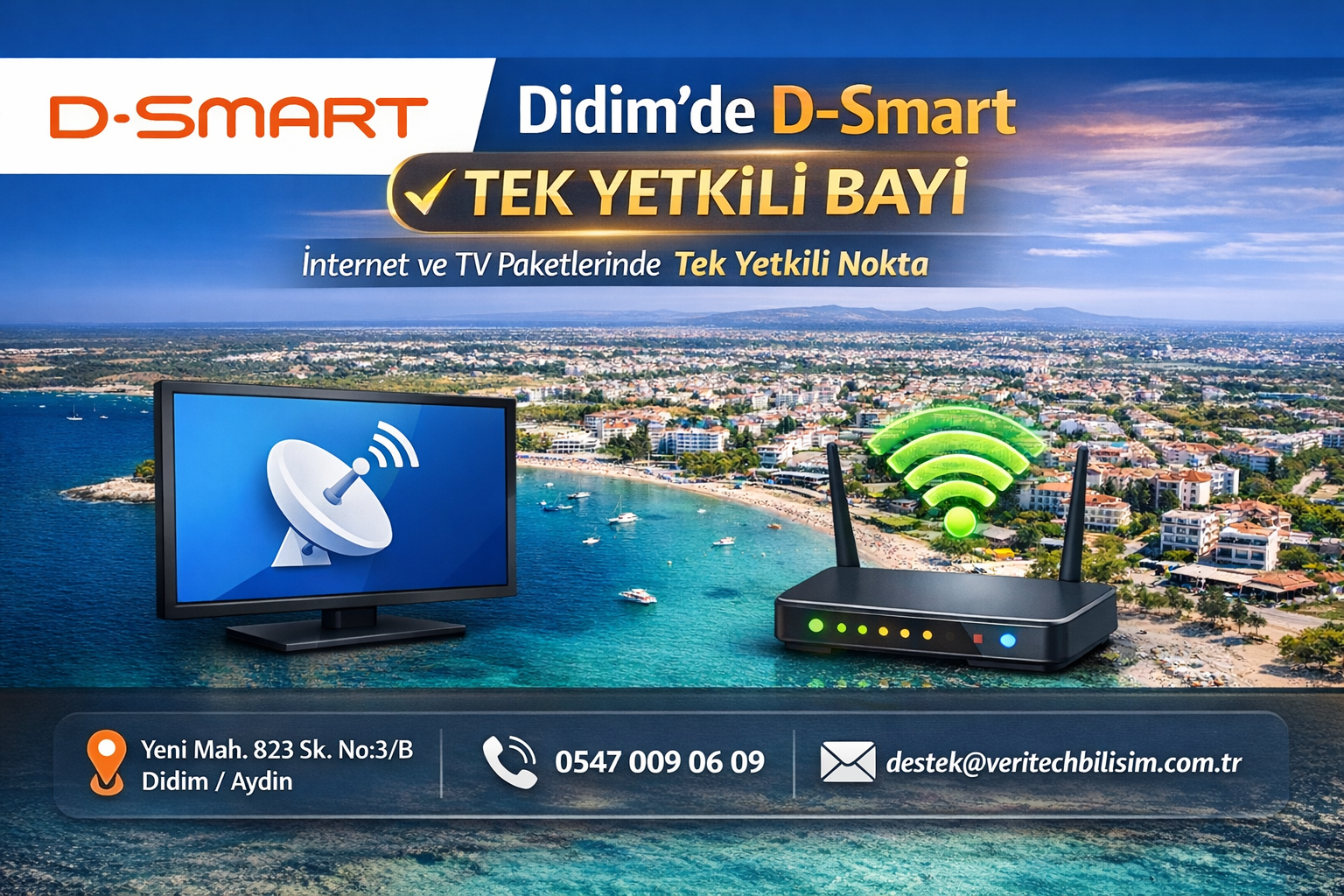 Didim D-Smart Bayisi Veritech Bilişim